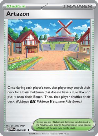 Artazon - 076/091 - Uncommon - Reverse Holofoil
