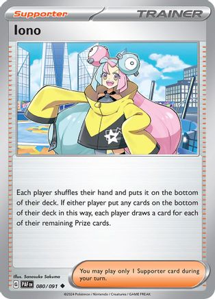 Iono - 080/091 - Uncommon - Reverse Holofoil