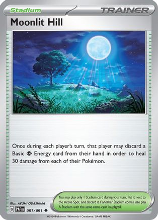 Moonlit Hill - 081/091 - Uncommon - Reverse Holofoil