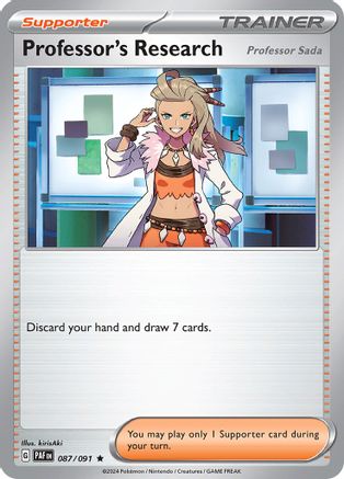 Professor's Research [Professor Sada] - 087/091 - Rare - Reverse Holofoil