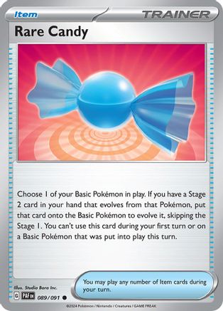 Rare Candy - 089/091 - Common - Reverse Holofoil