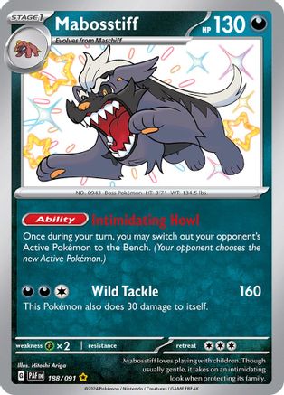 Mabosstiff - 188/091 - Shiny Rare