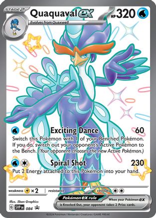 Quaquaval ex - 084 - Promo - Holofoil