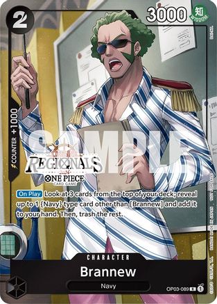 Brannew (Offline Regional 2024) [Participant] - OP03-089 - Rare