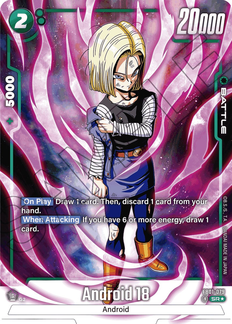 Android 18 (FB01-079) (Alternate Art) [Awakened Pulse]