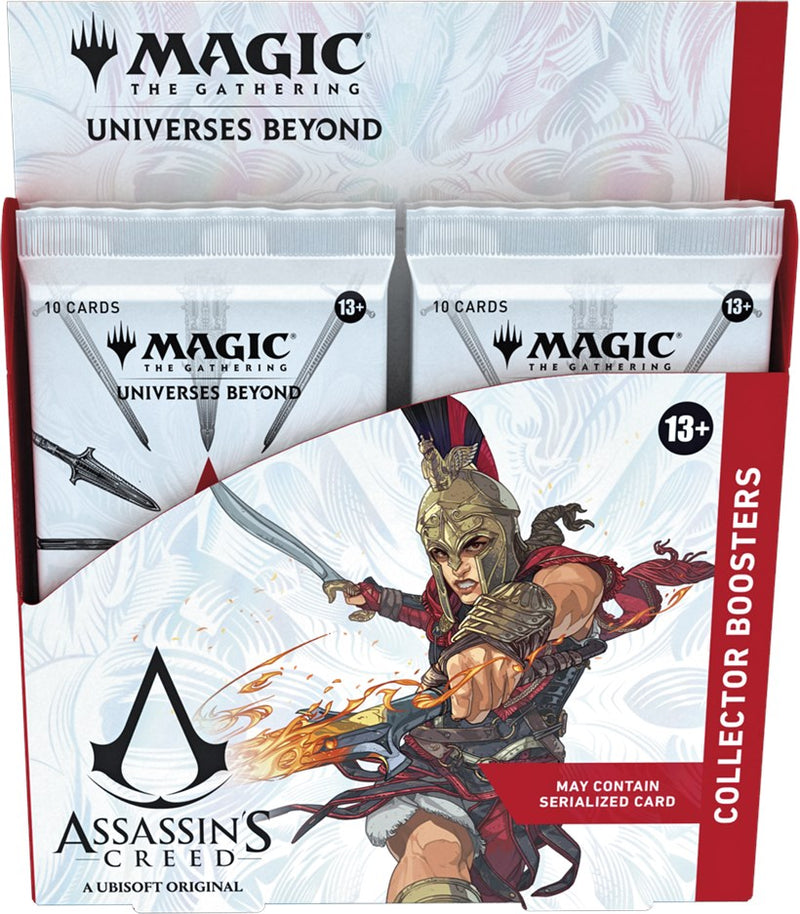 Magic The Gathering: Universes Beyond: Assassin's Creed - Collector Booster Display