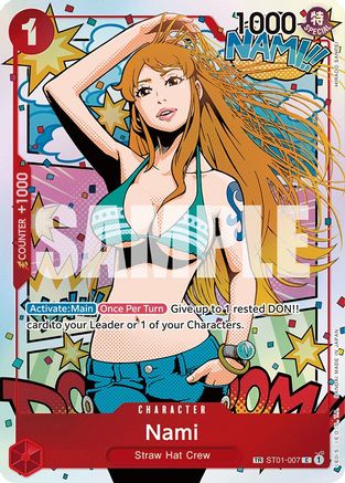 Nami (TR) - ST01-007 - Treasure Rare