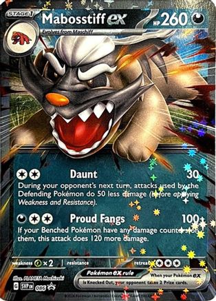 Mabosstiff ex - 086 - Promo - Holofoil