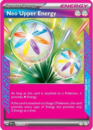 Neo Upper Energy - 162 - ACE SPEC Rare - Holofoil