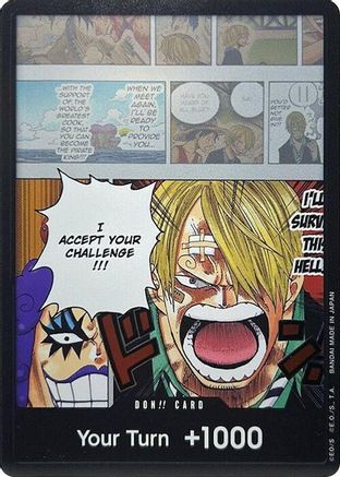 DON!! Card (Ivankov & Sanji) (Double Pack Set Vol. 3) - - DON!!