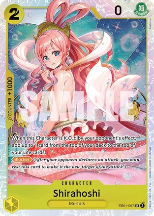 Shirahoshi - EB01-057 - Super Rare