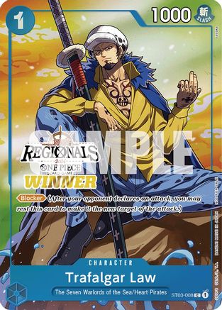 Trafalgar Law (Online Regional 2024 Vol. 2) [Winner] - ST03-008 - Promo