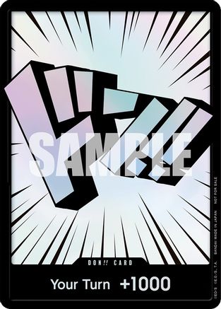 DON!! Card (3D Text) - - DON!!