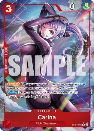 Carina (Parallel) - OP07-005 - Rare