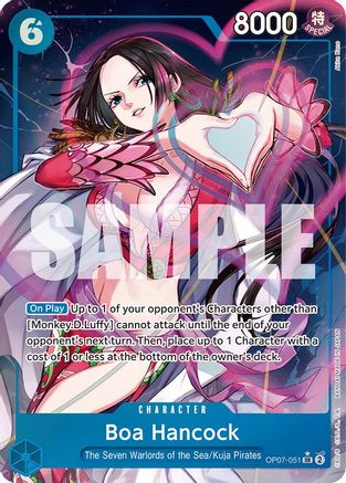 Boa Hancock (051) (Parallel) - OP07-051 - Super Rare