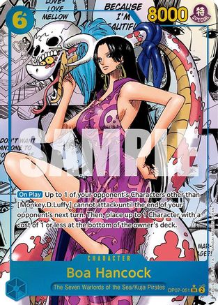 Boa Hancock (051) (Parallel) (Manga) - OP07-051 - Super Rare