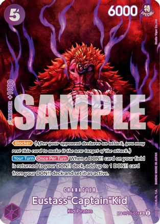 Eustass"Captain"Kid (SP) - OP05-074 - Super Rare