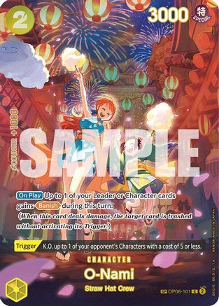 O-Nami (SP) - OP06-101 - Rare