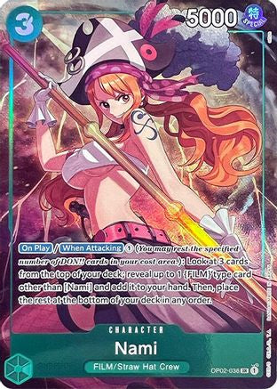 Nami (Premium Card Collection -Best Selection Vol. 1-) - OP02-036 - Super Rare