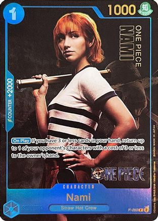 Nami (Premium Card Collection -Live Action Edition-) - P-053 - Promo