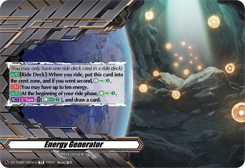 Energy Generator (DZ-TD02/005EN) [Start Up Trial Deck: Dark States]