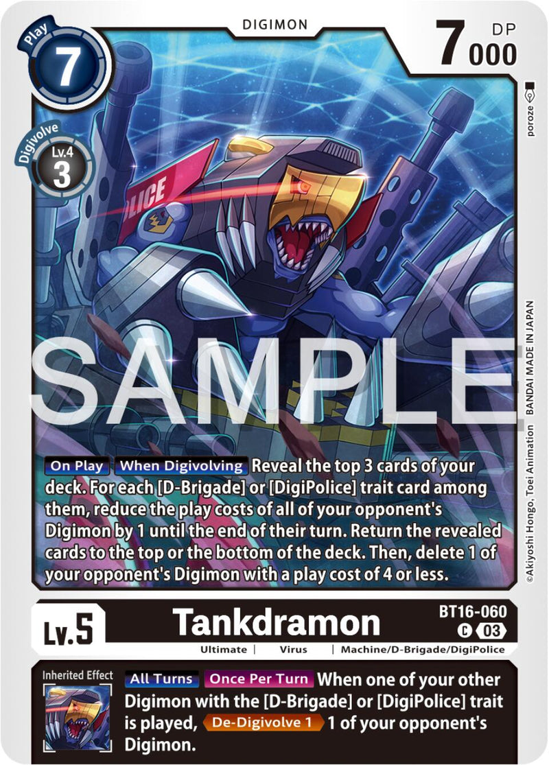 Tankdramon [BT16-060] [Beginning Observer]