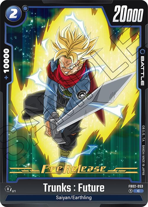 Trunks : Future (FB02-053) [Blazing Aura Pre-Release Cards]