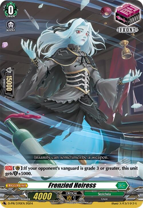 Frenzied Heiress (D-PR/370EN) [D Promo Cards]