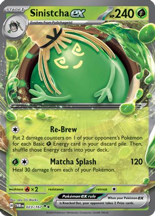 Sinistcha ex - 023/167 - Double Rare