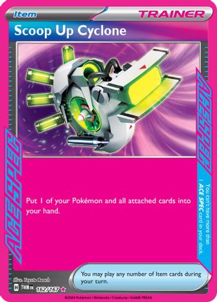 Scoop Up Cyclone - 162/167 - ACE SPEC Rare