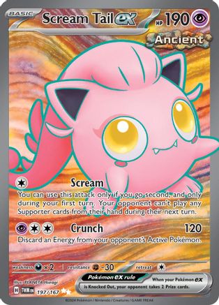Scream Tail ex - 197/167 - Ultra Rare