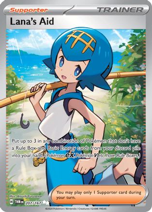 Lana's Aid - 207/167 - Ultra Rare
