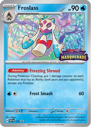 Froslass - 117 - Promo - Holofoil