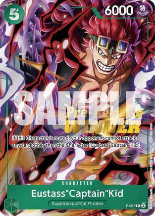 Eustass"Captain"Kid (OP-07 Pre-Release Tournament) [Winner] - P-067 - Promo