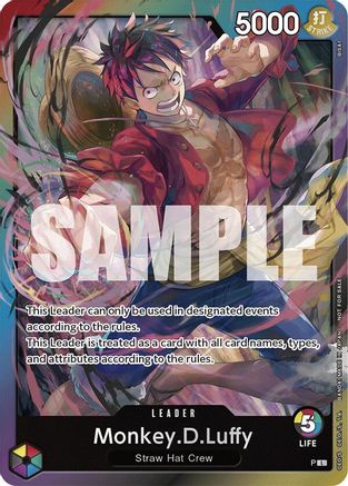 Monkey.D.Luffy (Sealed Battle 2024 Vol. 2) - Foil - Leader