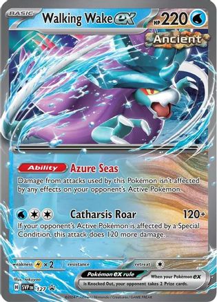 Walking Wake ex - 127 - Promo - Holofoil