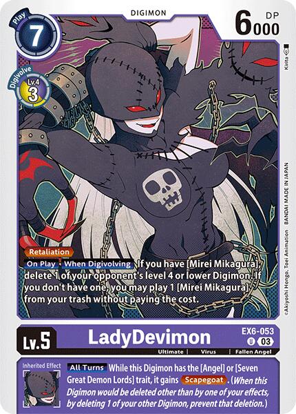 LadyDevimon [EX6-053] [Infernal Ascension]