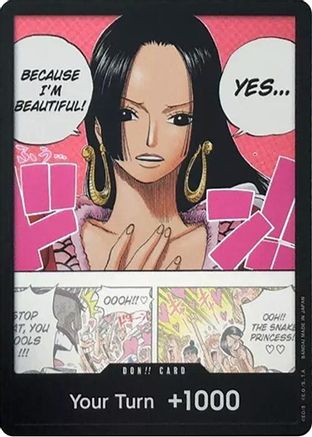 DON!! Card (Boa Hancock) (Double Pack Set Vol. 4) - - DON!!
