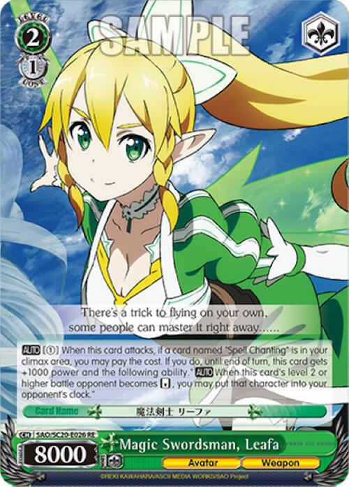 Magic Swordsman, Leafa [Sword Art Online Chronicle Set]