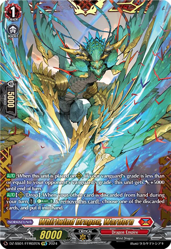 Whirlwind Dragon, Wardorn (DZ-SS01/FFR02EN) [Festival Booster 2024]