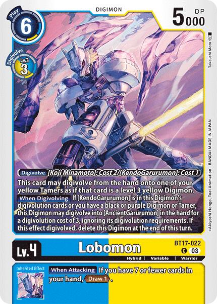 Lobomon [BT17-022] [Secret Crisis]