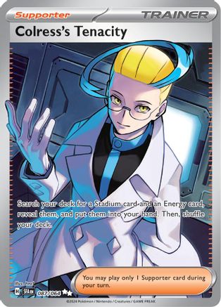 Colress's Tenacity - 087/064 - Ultra Rare