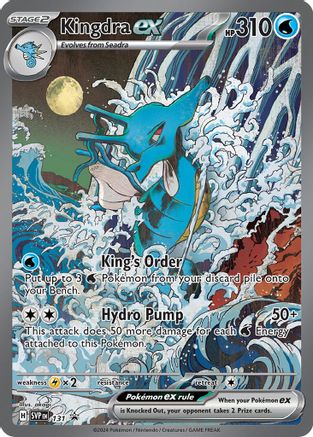 Kingdra ex - 131 - Promo - Holofoil