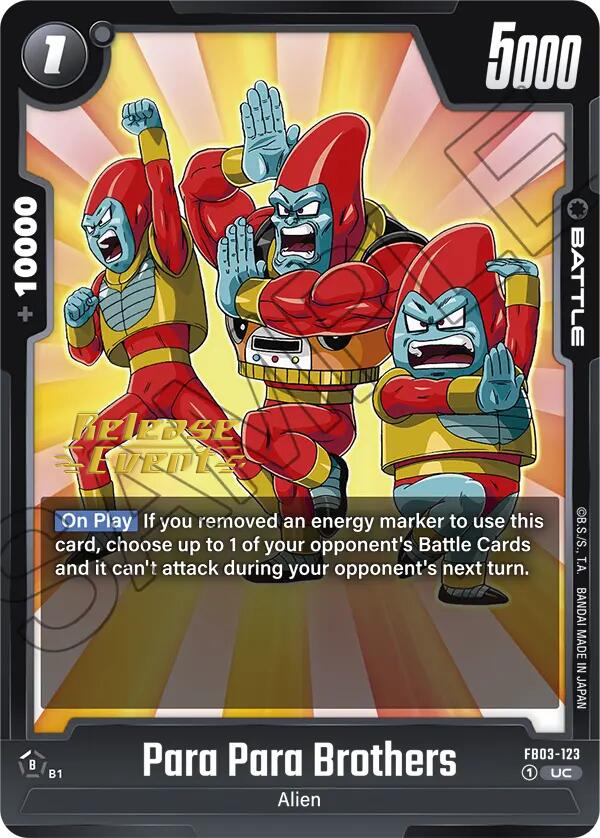 Para Para Brothers [Raging Roar Release Event Cards]