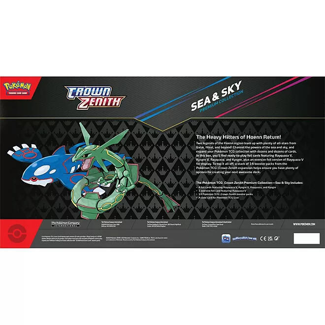 Pokemon - Crown Zenith - Sea & Sky Premium Collection