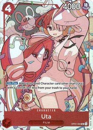 Uta - OP01-005 (Premium Card Collection -Uta-) - OP01-005 - Rare
