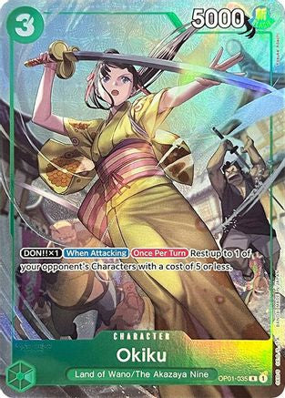 Okiku (Premium Card Collection -BANDAI CARD GAMES Fest. 23-24 Edition-) - OP01-035 - Rare