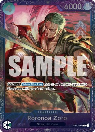 Roronoa Zoro (Treasure Cup 2024) - ST12-008 - Common