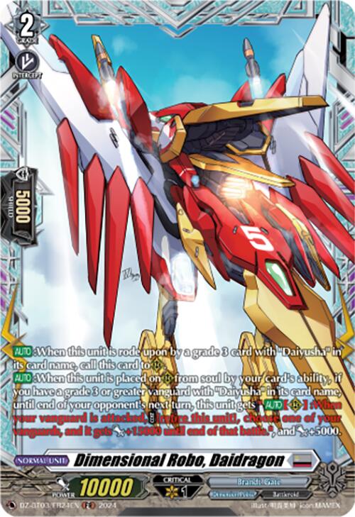 Dimensional Robo, Daidragon (DZ-BT03/FR24EN) [Dimensional Transcendence]