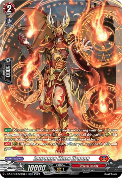 Laurence Glare Dragon (DZ-BT03/SR07EN) [Dimensional Transcendence]